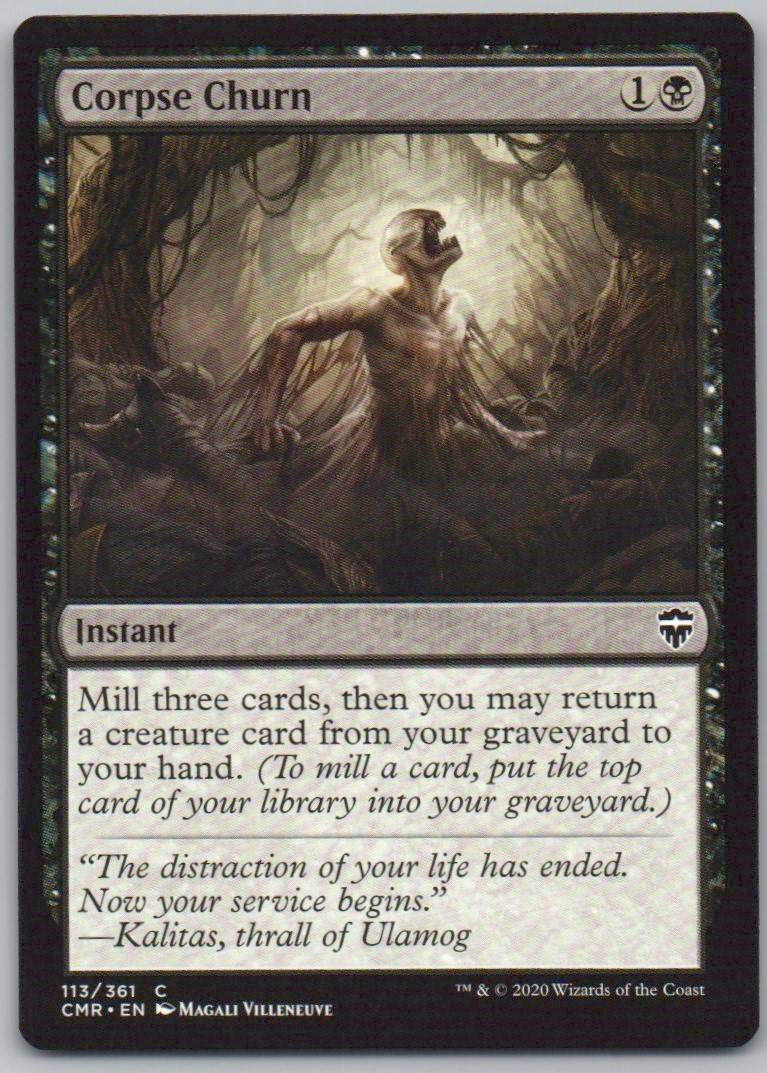 Corpse Churn 113 Normal Instant Card - Commander Legends
