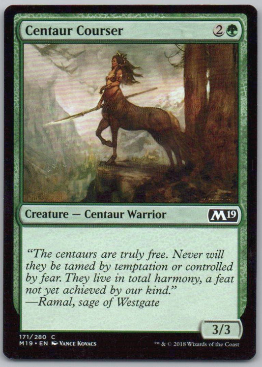 Centaur Courser 171 Normal Creature Card - Core Set 2019