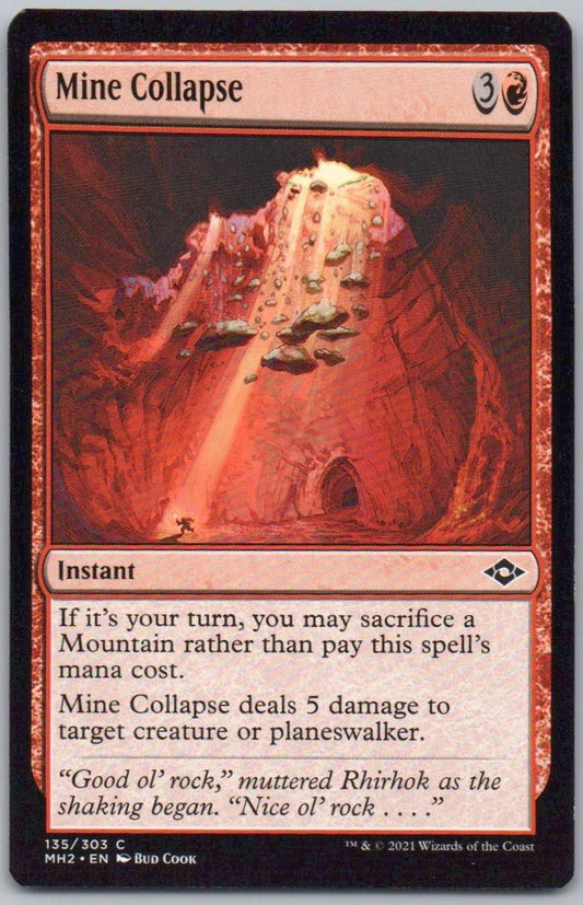 Mine Collapse 135 0 Instant Card - Modern Horizons 2