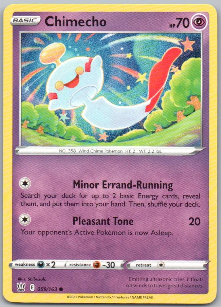 Chimecho 059 Normal Psychic Card - Battle Styles