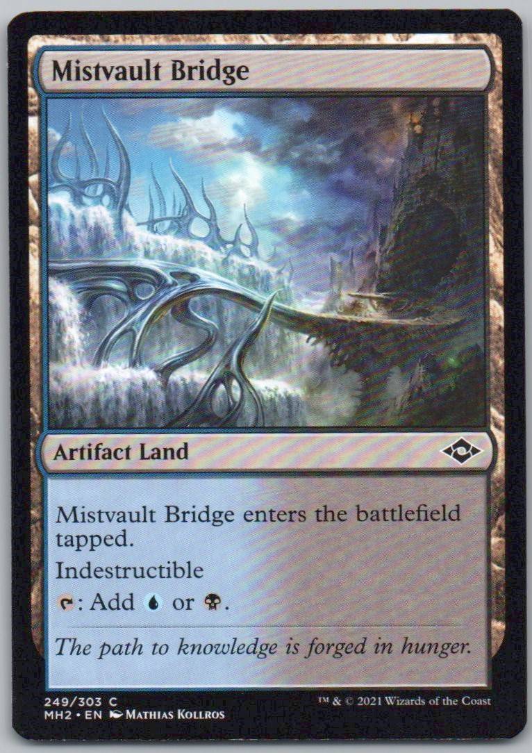 Mistvault Bridge 249 0 Artifact Card - Modern Horizons 2