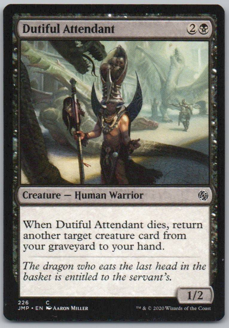 Dutiful Attendant 226 0 Creature Card - Jumpstart