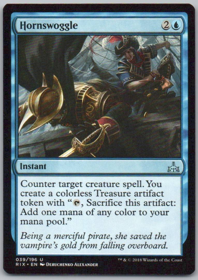 Hornswoggle 39 Normal Instant Card - Rivals of Ixalan