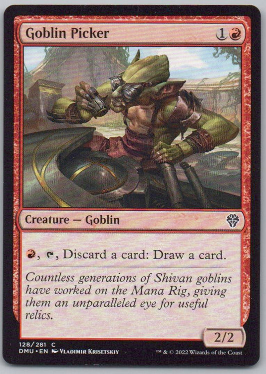 Goblin Picker 128 Normal Creature Card - Dominaria United