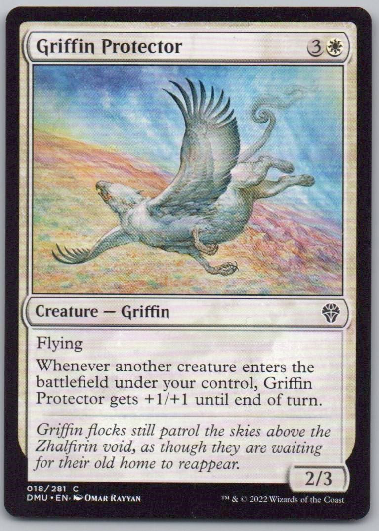 Griffin Protector 18 Normal Creature Card - Dominaria United