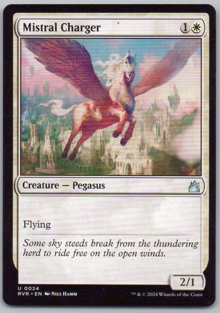 Mistral Charger 24 Normal Creature Card - Ravnica Remastered
