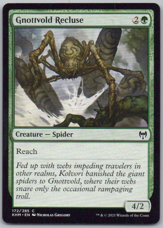 Gnottvold Recluse 172 Normal Creature Card - Kaldheim