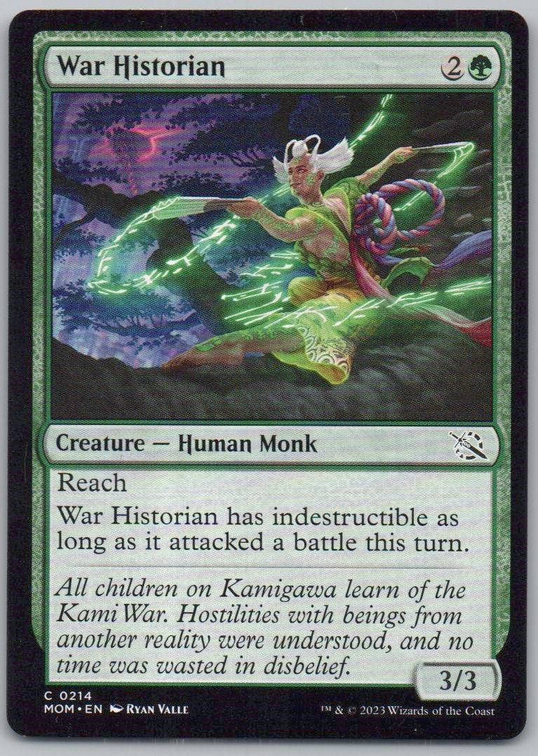 War Historian 214 0 Creature Card - March of the Machine