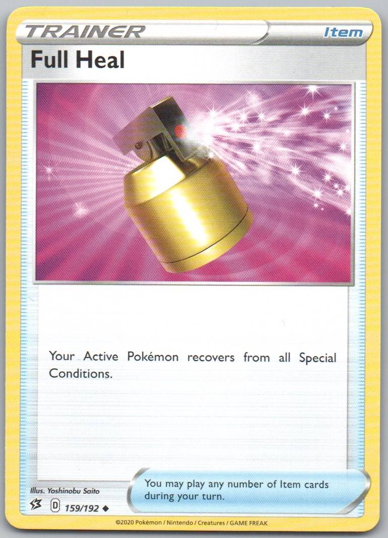 Full Heal 159 Normal Trainer Card - Rebel Clash