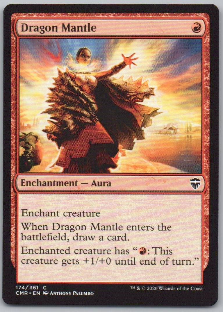 Dragon Mantle 174 Normal Enchantment Card - Commander Legends