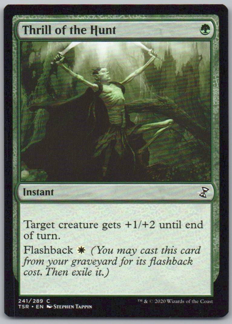 Thrill of the Hunt 241 Normal Instant Card - Time Spiral: Remastered