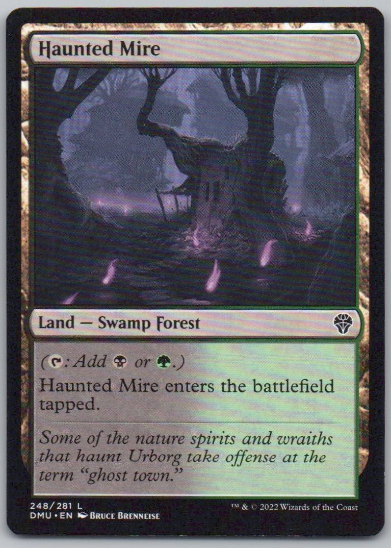 Haunted Mire 248 Normal Land Card - Dominaria United