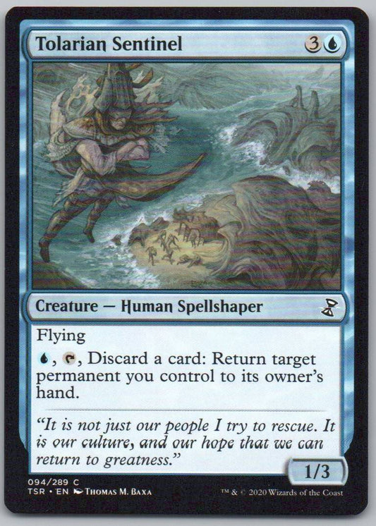Tolarian Sentinel 94 Normal Creature Card - Time Spiral: Remastered