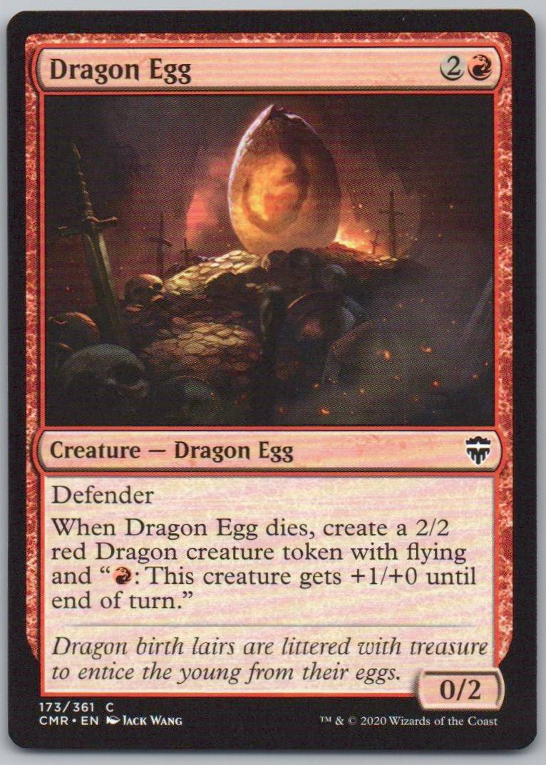 Dragon Egg 173 Normal Creature Card - Commander Legends