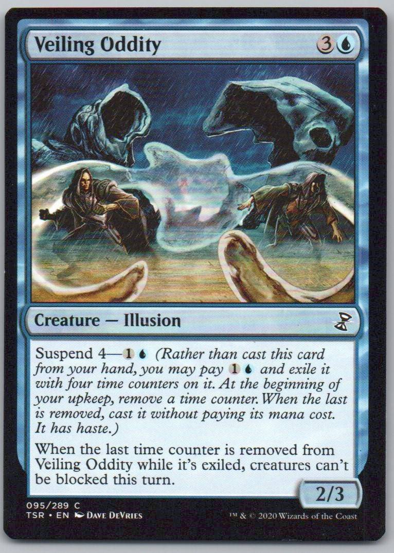 Veiling Oddity 95 Normal Creature Card - Time Spiral: Remastered