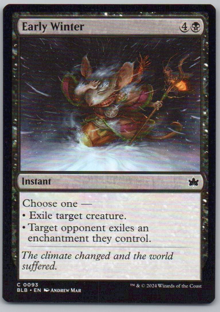 Early Winter 93 Normal Instant Card - Bloomburrow