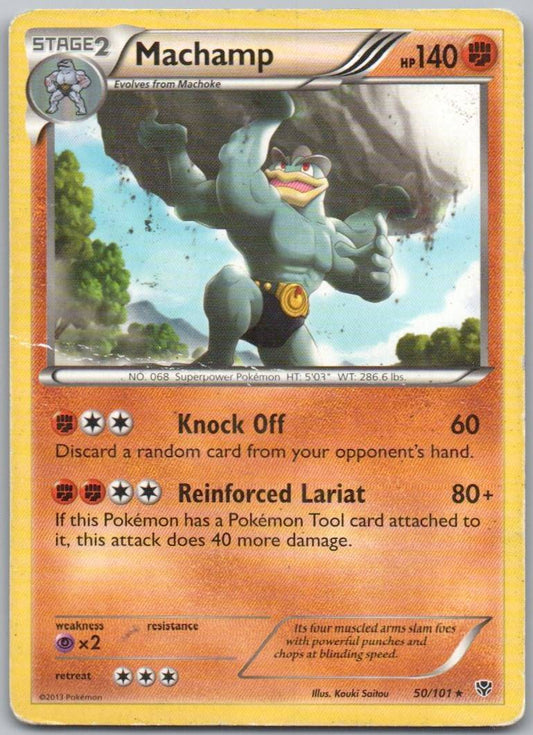 Machamp 050 Normal Fighting Card - Plasma Blast
