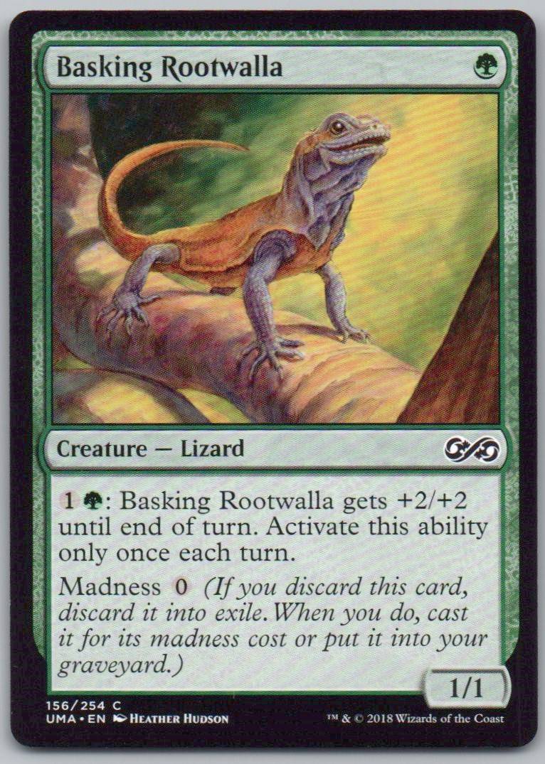 Basking Rootwalla 156 Normal Creature Card - Ultimate Masters