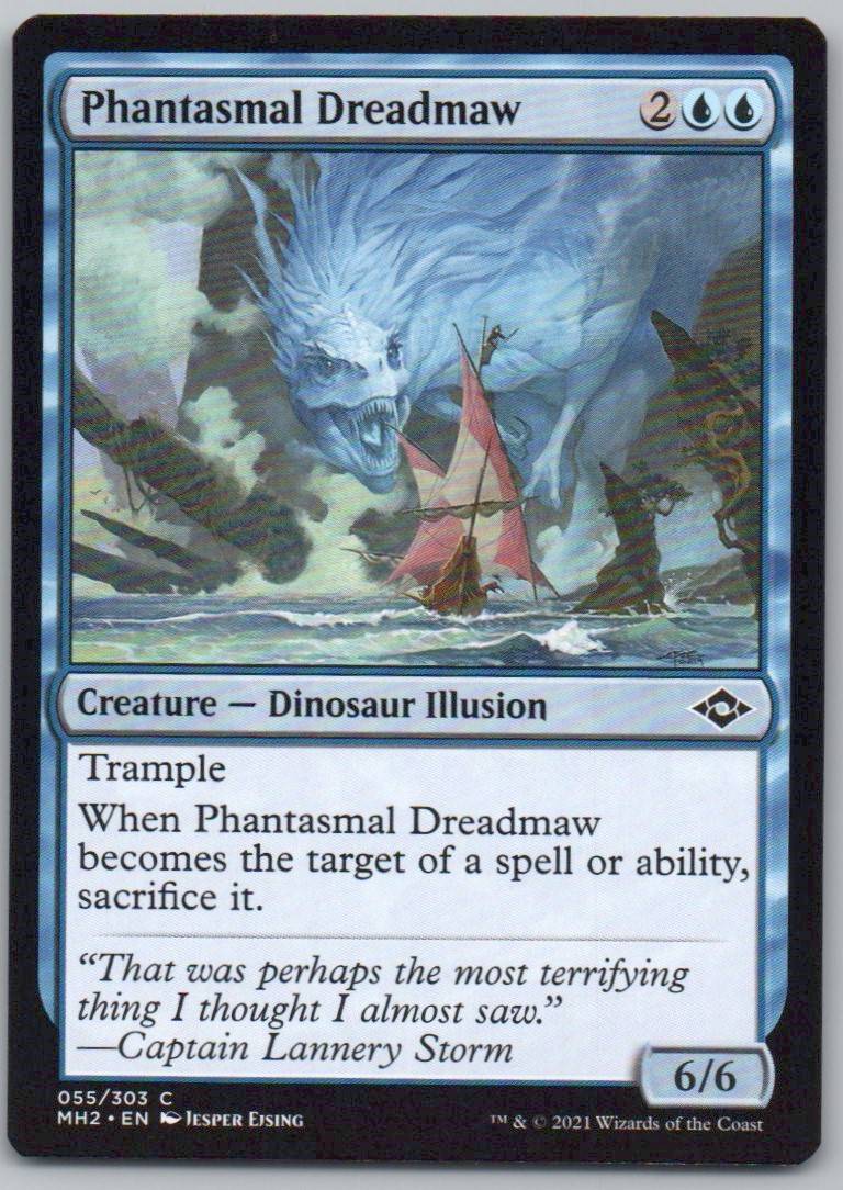 Phantasmal Dreadmaw 55 0 Creature Card - Modern Horizons 2