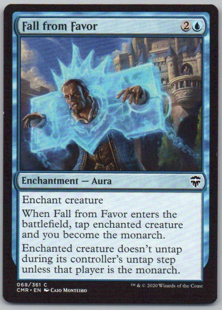 Fall from Favor 68 Normal Enchantment Card - Commander Legends