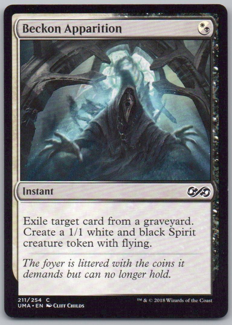 Beckon Apparition 211 Normal Instant Card - Ultimate Masters
