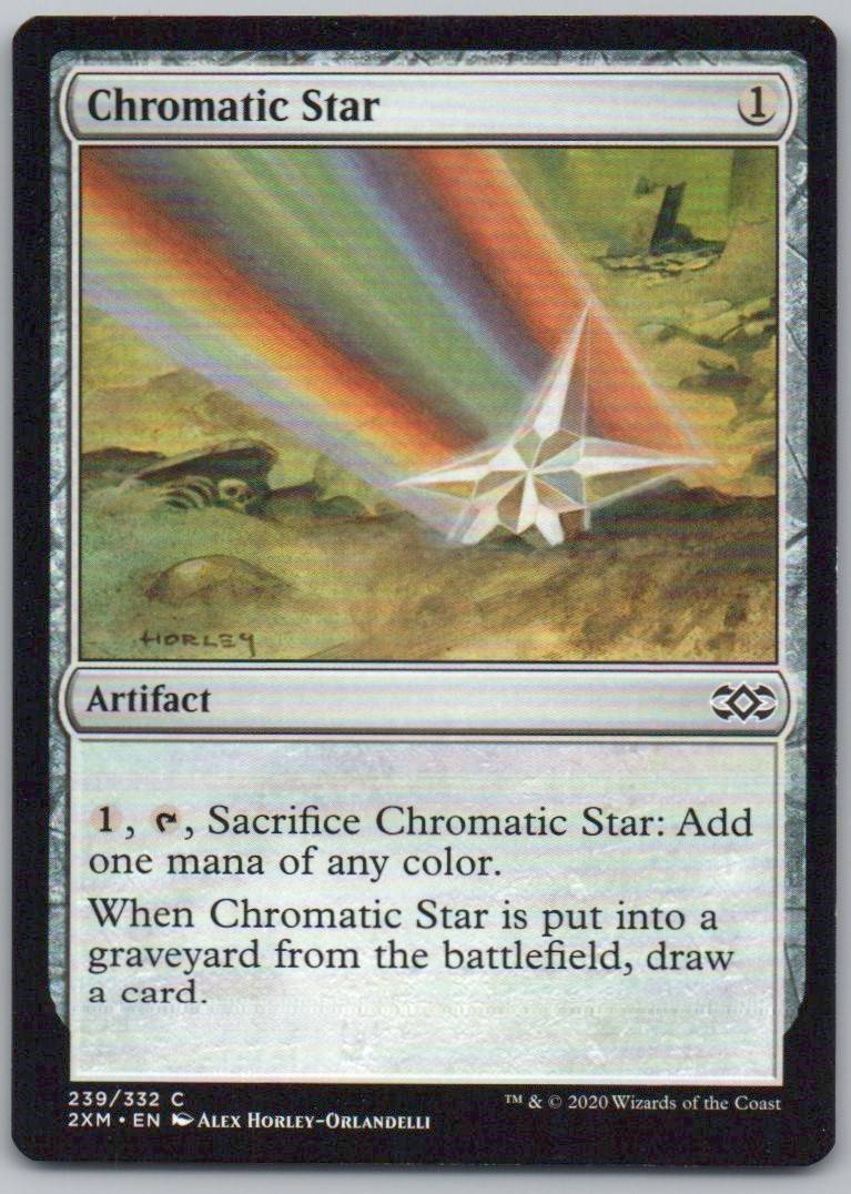 Chromatic Star 239 Normal Artifact Card - Double Masters