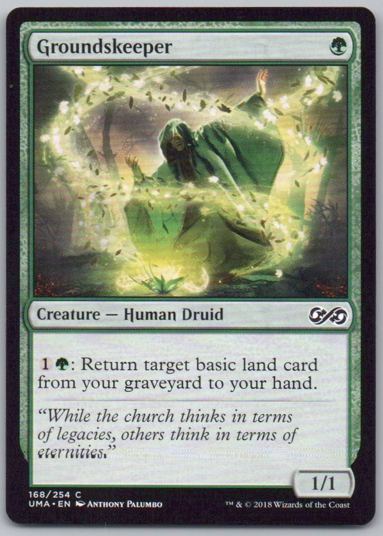 Groundskeeper 168 Normal Creature Card - Ultimate Masters