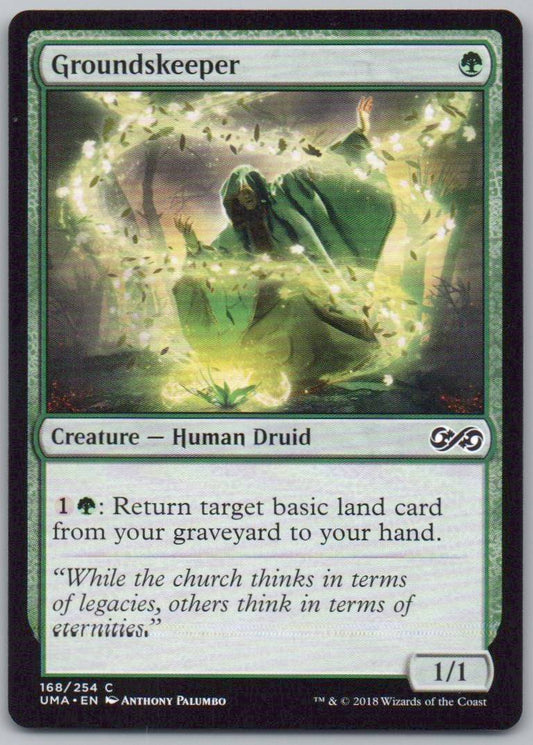 Groundskeeper 168 Normal Creature Card - Ultimate Masters