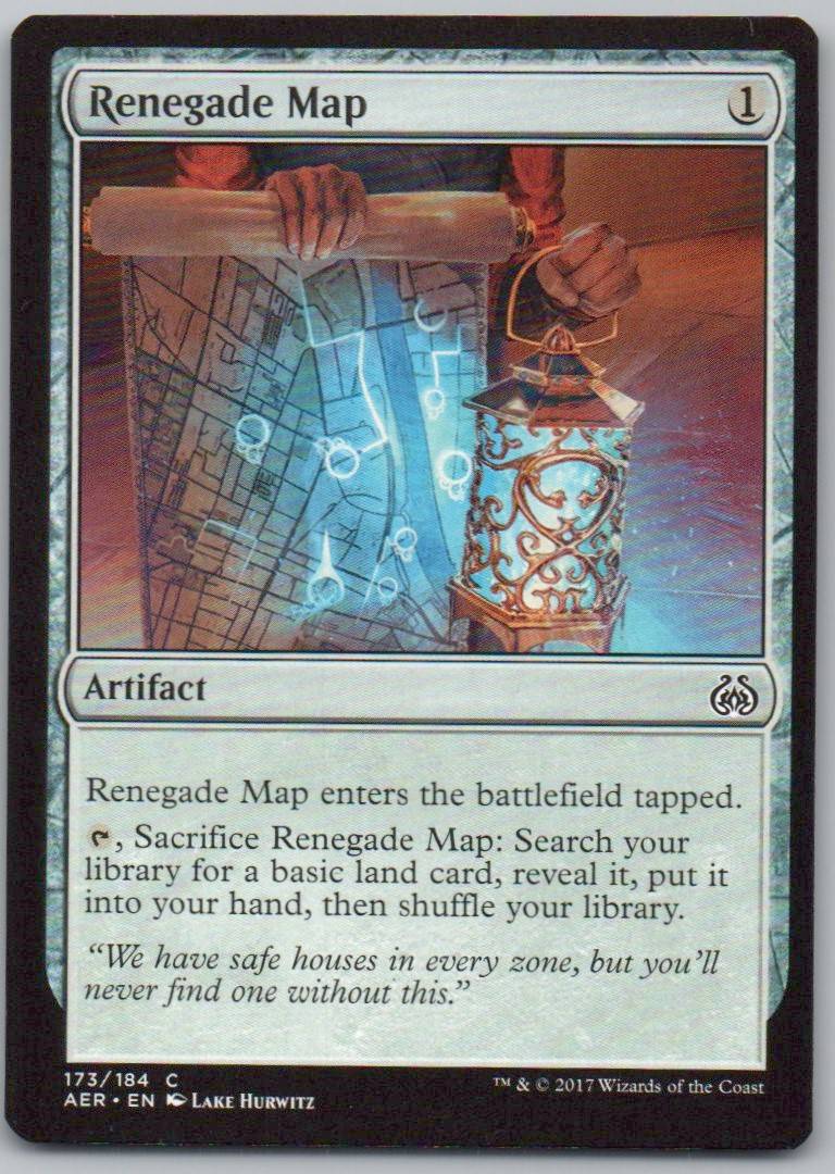Renegade Map 173 Normal Artifact Card - Aether Revolt