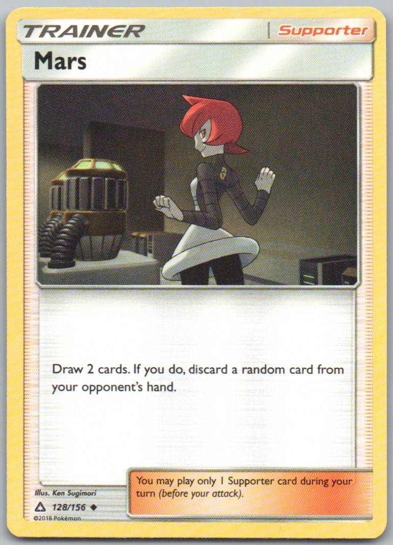 Mars 128 Normal Trainer Card - Ultra Prism