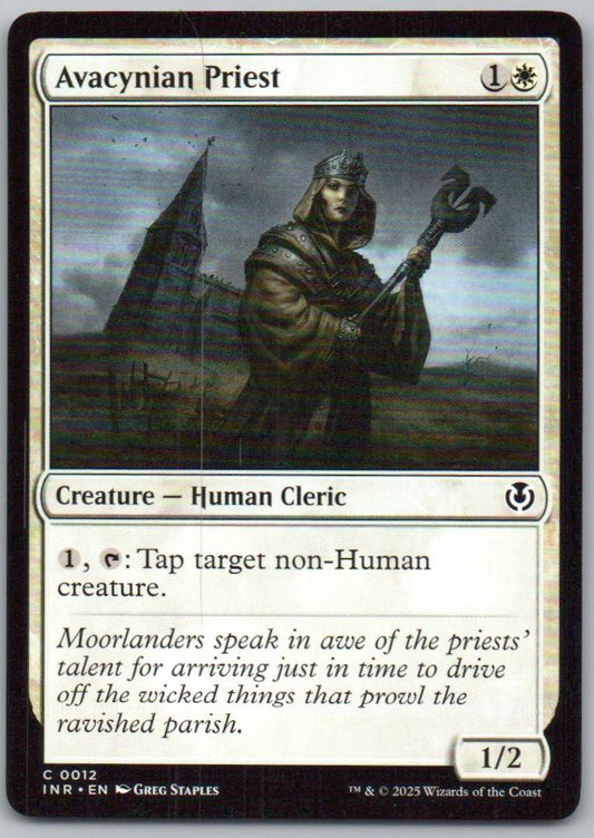 Avacynian Priest 12 0 Creature Card - Innistrad Remastered