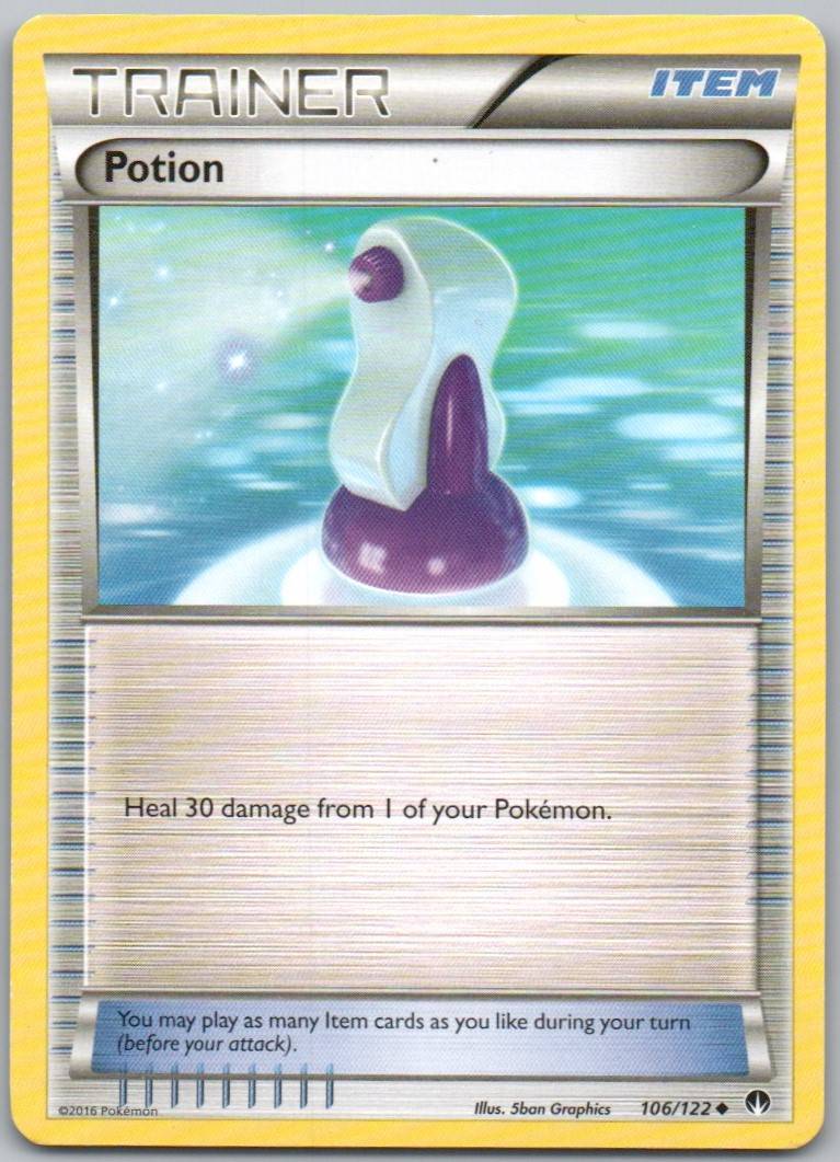Potion 106 Normal Trainer Card - BREAKpoint