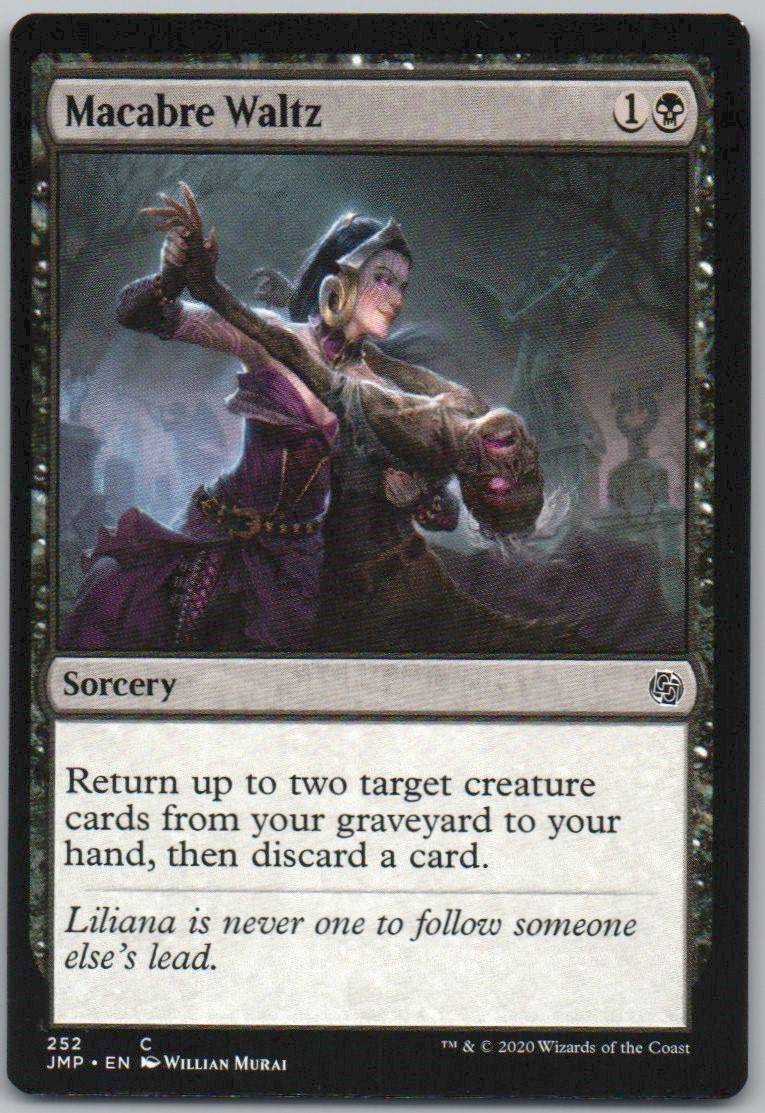 Macabre Waltz 252 0 Sorcery Card - Jumpstart