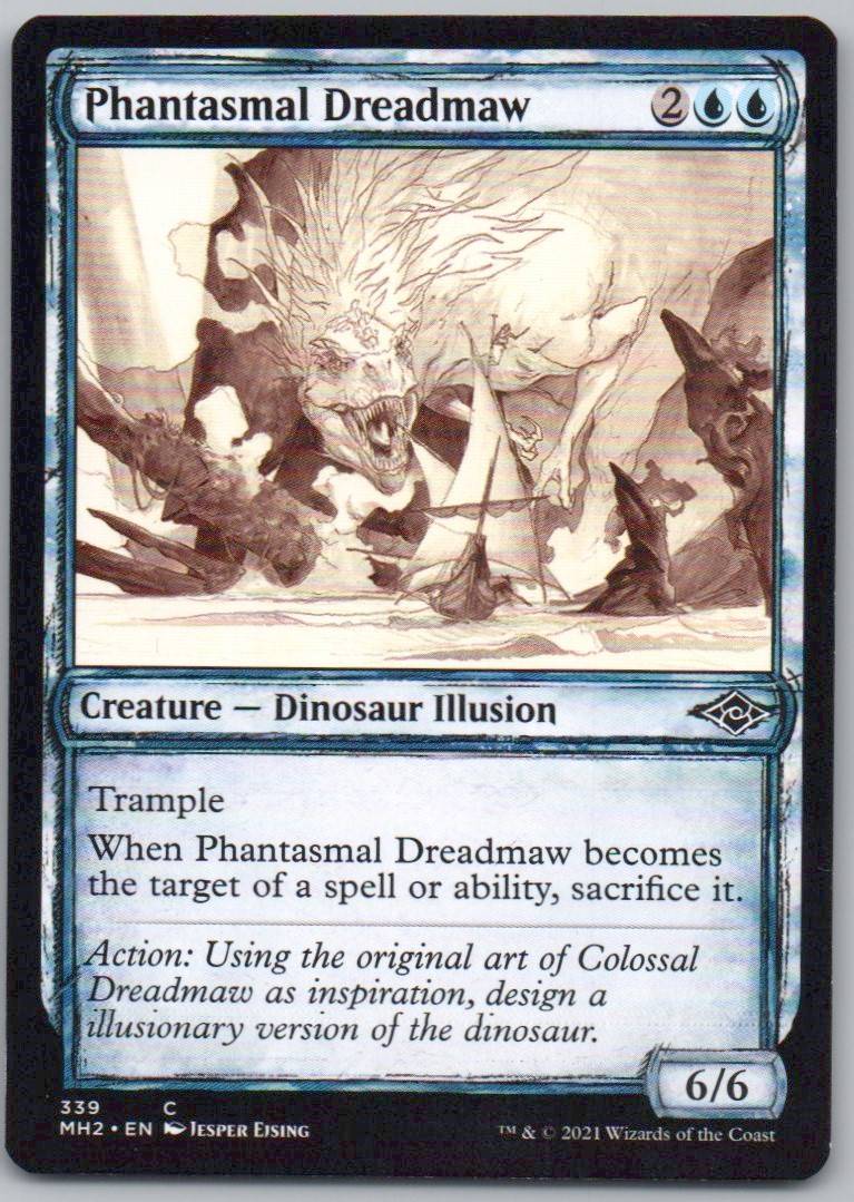 Phantasmal Dreadmaw (Showcase) 339 0 Creature Card - Modern Horizons 2