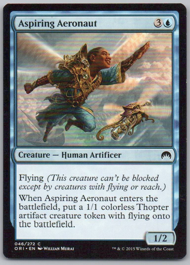 Aspiring Aeronaut 46 Normal Creature Card - Magic Origins
