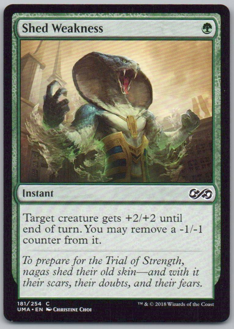 Shed Weakness 181 Normal Instant Card - Ultimate Masters