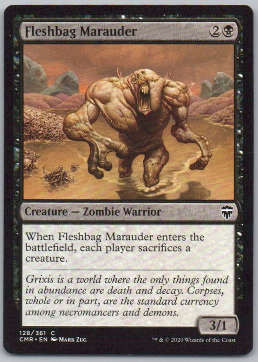 Fleshbag Marauder 128 Normal Creature Card - Commander Legends
