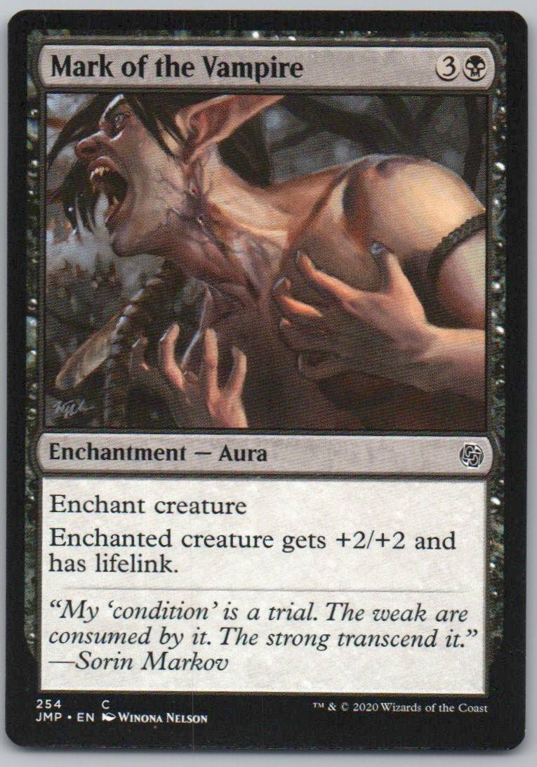 Mark of the Vampire 254 0 Creature Card - Jumpstart