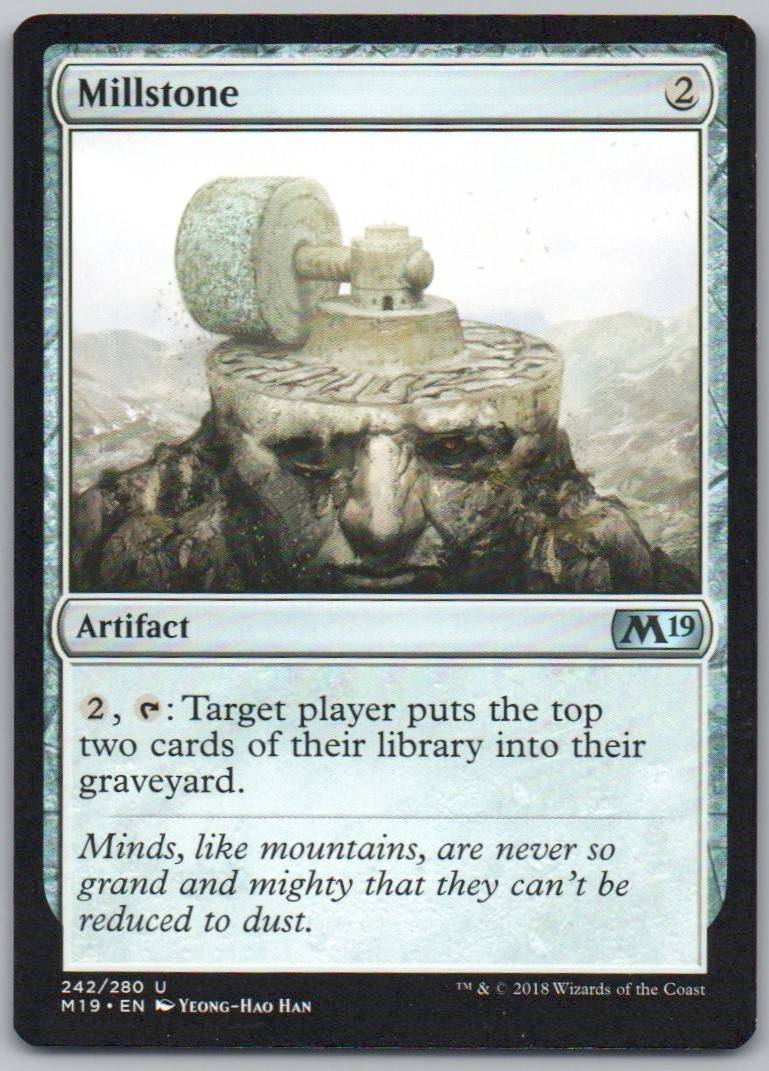 Millstone 242 Normal Artifact Card - Core Set 2019