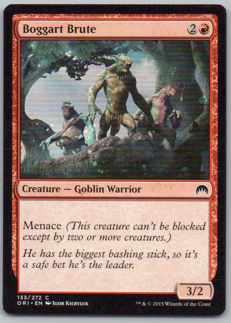 Boggart Brute 133 Normal Creature Card - Magic Origins