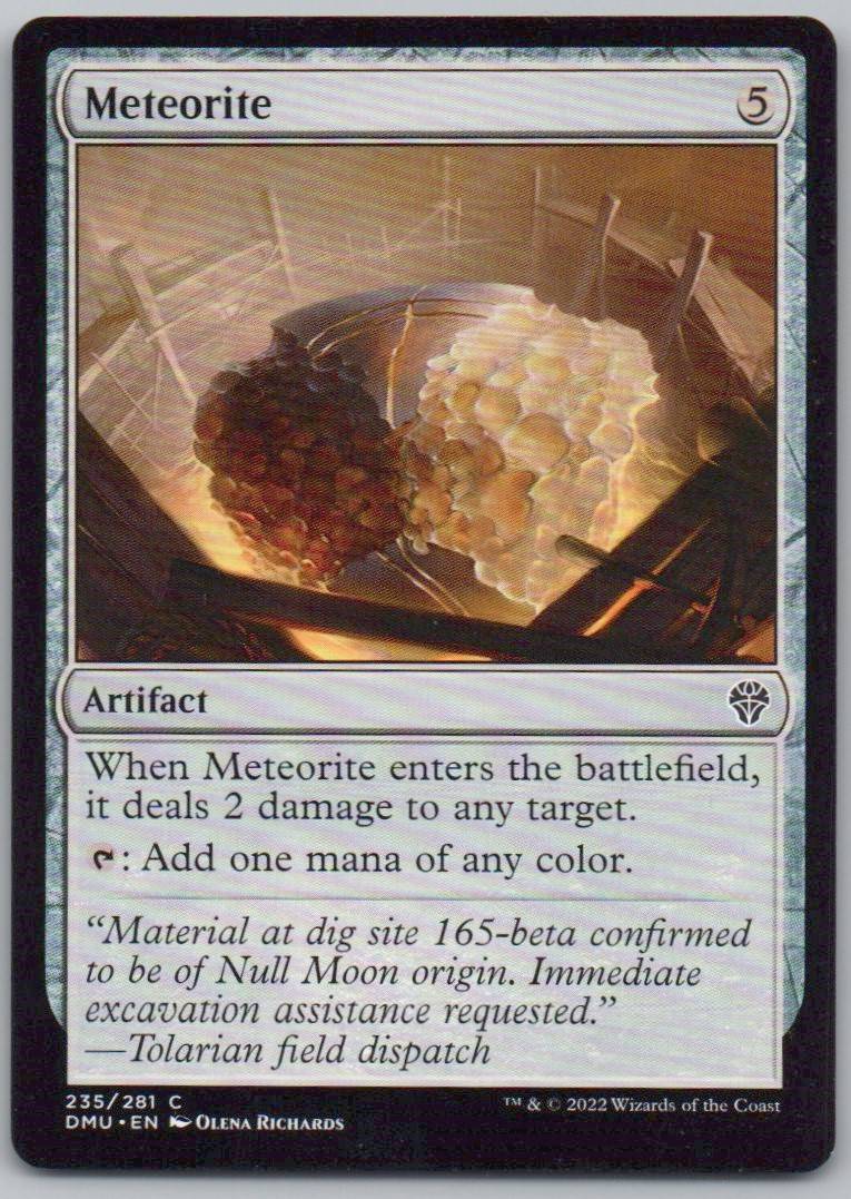 Meteorite 235 Normal Artifact Card - Dominaria United