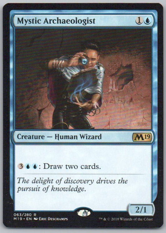 Mystic Archaeologist 63 Normal Creature Card - Core Set 2019