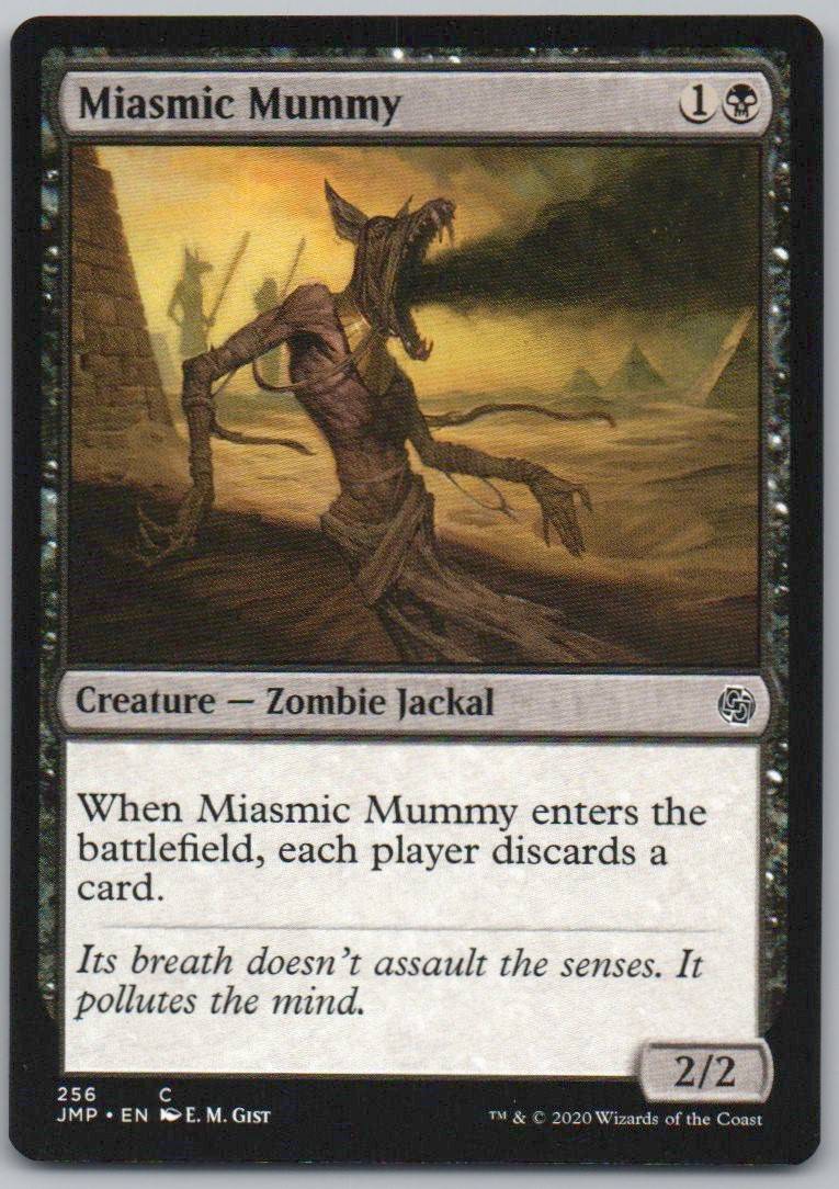 Miasmic Mummy 256 0 Creature Card - Jumpstart