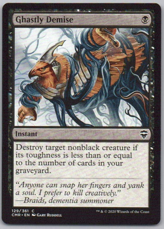 Ghastly Demise 129 Normal Instant Card - Commander Legends