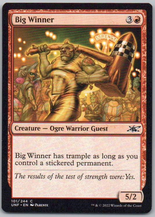 Big Winner 101 Normal Creature Card - Unfinity