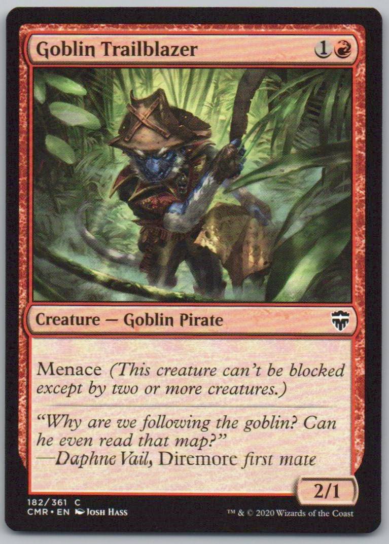 Goblin Trailblazer 182 Normal Creature Card - Commander Legends