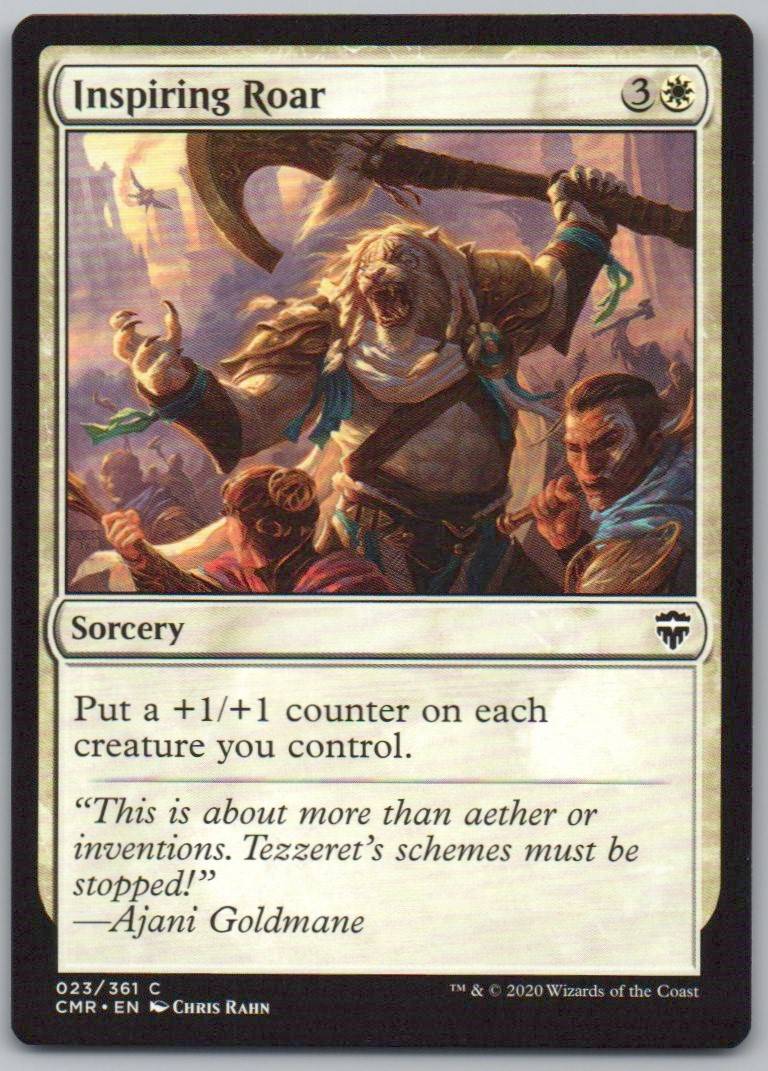 Inspiring Roar 23 Normal Sorcery Card - Commander Legends