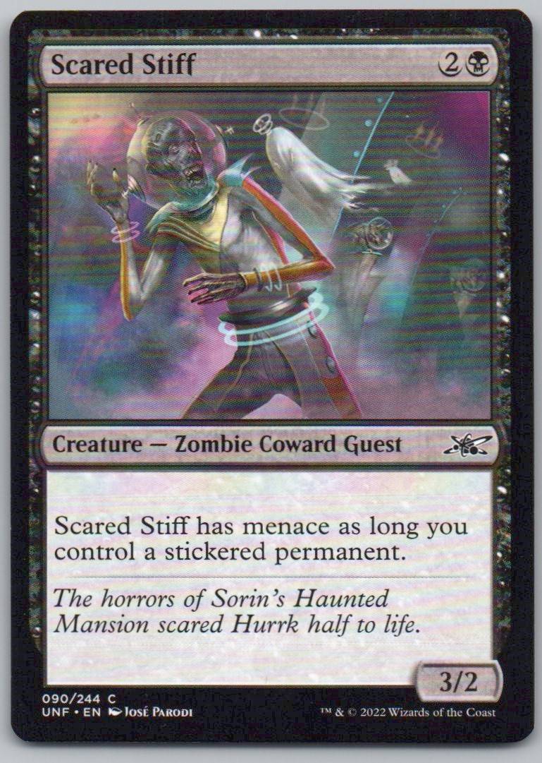 Scared Stiff 90 Normal Creature Card - Unfinity