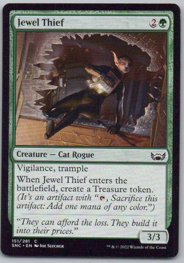 Jewel Thief 151 Normal Creature Card - Streets of New Capenna