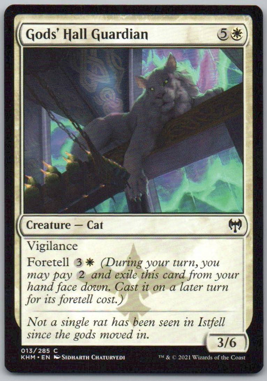 Gods' Hall Guardian 13 Normal Creature Card - Kaldheim